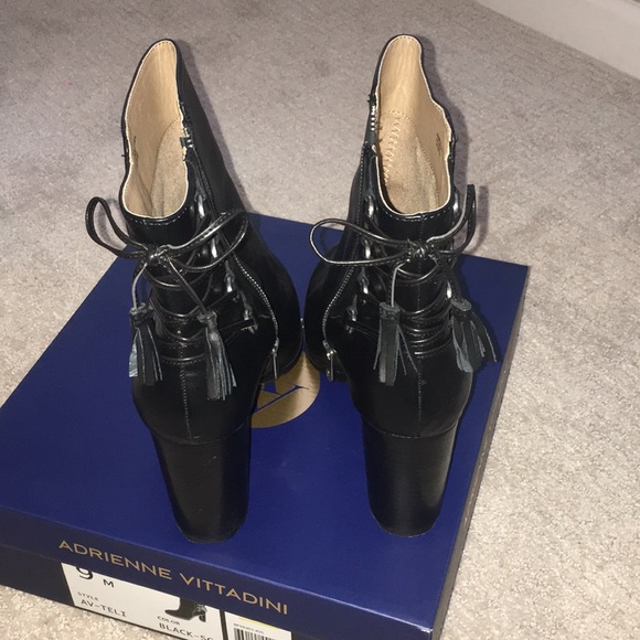 Adrienne Vittadini Black Boots - Picture 3 of 5